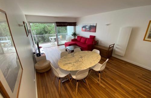 Le Pouliguen Apartment | Le Navire-Plage du Nau-Parc-Résidence calme-Garage