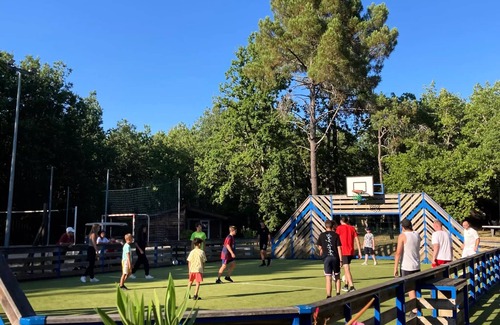 Prayssac Ski Chalet | Les Bois de Prayssac Campsite - 2-room PRM chalet for 2 people