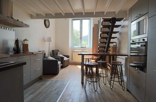 La Bourboule Apartment | Les Chatons with Mountain View and Wi-Fi