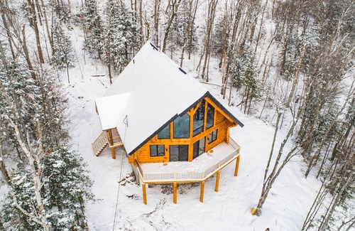 Saint-Philemon House | LES GRANDS BOIS - BRAND NEW MODERN LOG CABIN NEAR THE SKI RESORT