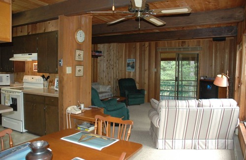 Cedar Mountain Cabin | Lindal cedar home located next to Dupont State Recreational Forest.