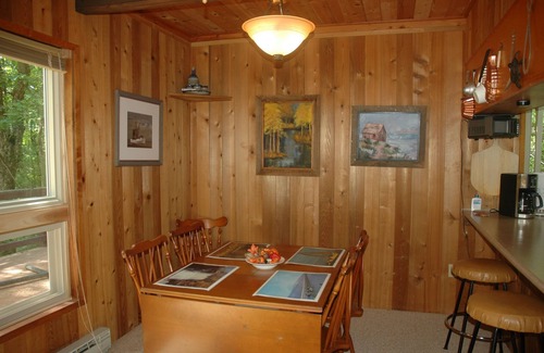Cedar Mountain Cabin | Lindal cedar home located next to Dupont State Recreational Forest.