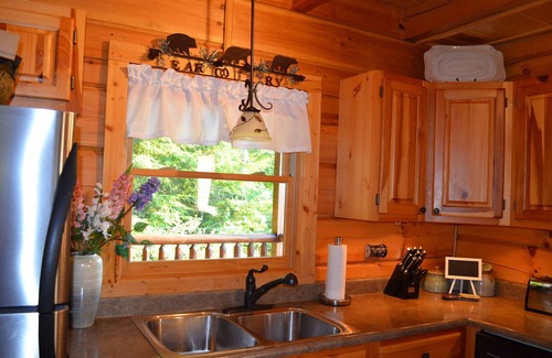 Gatlinburg - Pigeon Forge Cabin | Little Smokey Place 2B-2B CABIN! GREAT LOCATION !VIEWS !HOT TUB! POOL!