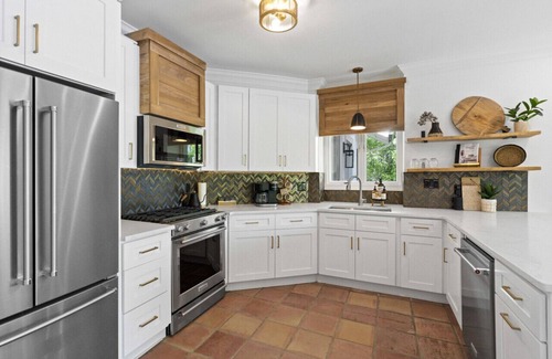 Mooresville Villa | Living the Dream: Luxurious Lakeside Home with New Private Pool and Poolhouse