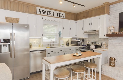 Gilbert House | Located on big water with a private dock, Coopers cabin will not disappoint!