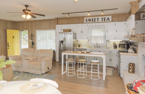 Gilbert House | Located on big water with a private dock, Coopers cabin will not disappoint!