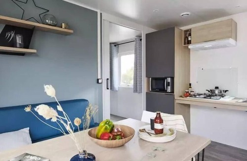 Plouezoch House | Lodge PMR GRAND CONFORT BATZ 2022 TV - 2 bedrooms 33m² 4 persons