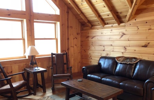 Waubun Cabin | Log Carriage House Near Juggler Lake ~ Secluded and very private getaway