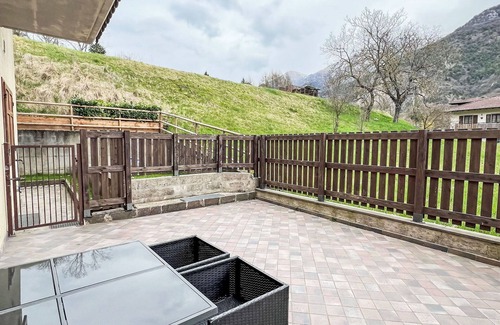 Molina di Ledro Apartment | Lovely apartment for 4 guests with WIFI, TV, patio and pets allowed