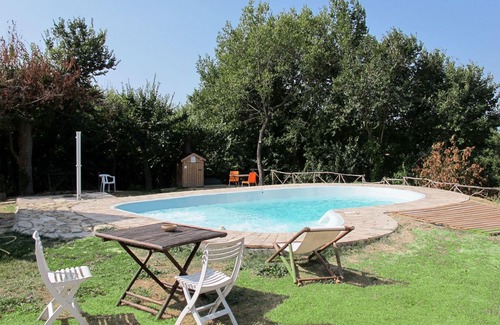 Granarola Apartment | Lovely apartment for 2 guests with A/C, pool, WIFI, TV, patio, pets allowed and panoramic view