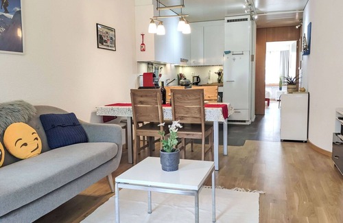 Davos-Dorf Apartment | Lovely apartment for 4 guests with WIFI, TV and balcony