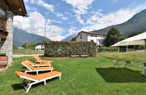 Prata Camportaccio Apartment | Lovely apartment for 5 people with A/C, WIFI, TV, patio and pets allowed