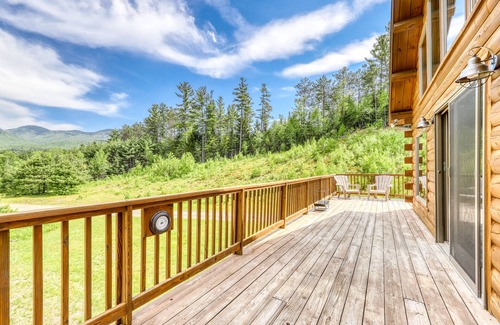Franconia Cabin | Lovely cabin home with mountain views, direct access to ski and snowshoe trails