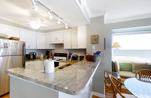 Atlantic Beach Condo | Lovely Oceanfront Suite w/Free WiFi, Private Balcony, W/D, & Shared Pool