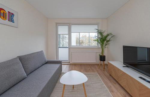 Kaunas Apartment | Luminious apartment with balcony by Polo Apartments