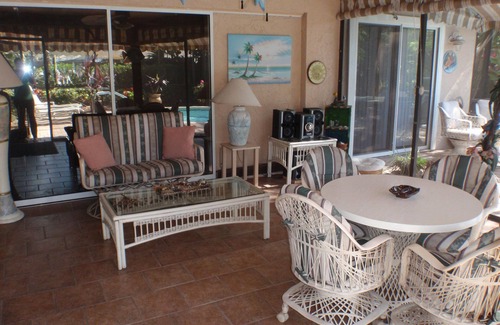 Wexford Leas House | Lushly Landscaped Pool home Offers Tranquil Setting Yet Close to Beach