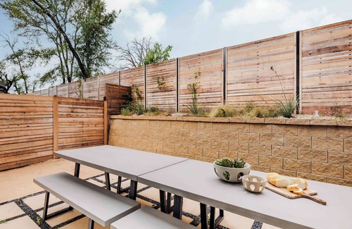 East MLK House | Luxe Two-Story Austin Retreat | Hot Tub