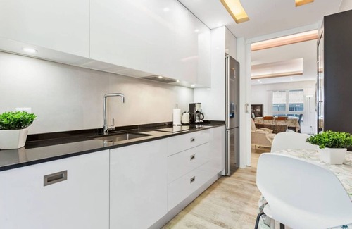 Almenara Apartment | Luxurious apartment near Plaza Castilla, garage space.