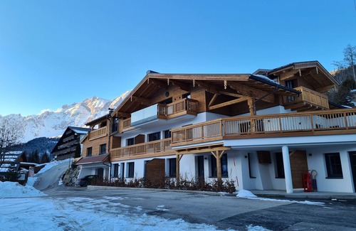 Muehlbach Am Hochkoenig Ski Chalet | Luxurious apartment with private sauna and sunny balcony