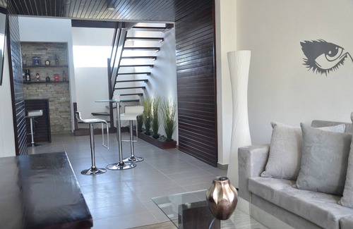 Villas Ana Maria Apartment | Luxury 2-floor penthouse suite in central Sosua, guest-friendly, adults only