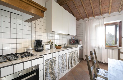Siena House | Luxury apartment in Toledo villa with pool: Private view of Siena!