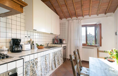 Siena House | Luxury apartment in Toledo villa with pool: Private view of Siena!