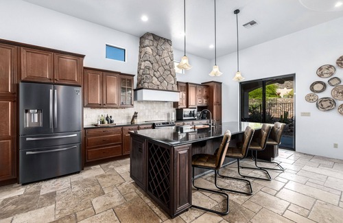 Apache Junction House | Luxury Desert Retreat Home in the Superstition Mountains with Heated Pool & Spa