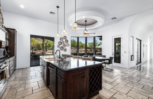 Apache Junction House | Luxury Desert Retreat Home in the Superstition Mountains with Heated Pool & Spa