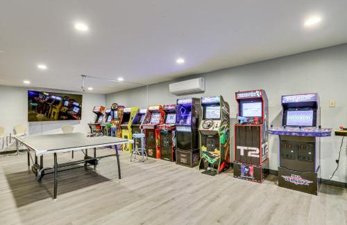 Bushkill House | Luxury Home with Game Room, 4 Mi to Bushkill Falls!