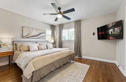 Westchester House | Luxury King Bd w Game Room & Fire Pit 17 miles to Downtown