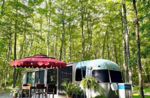 Newtonville Cabin | Luxury, modern AIRSTREAM at June Farms!
