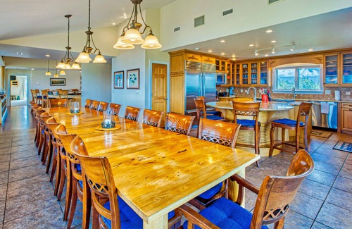 Buxton House | Luxury sound-front home with private pool, hot tub, & dock