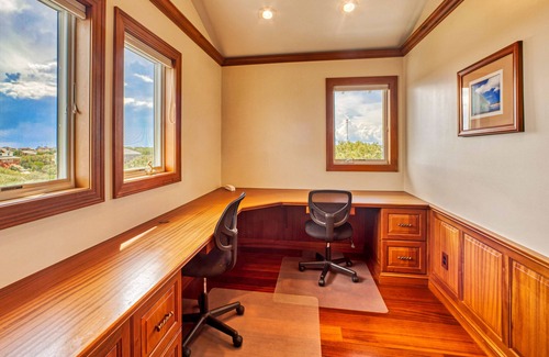 Buxton House | Luxury sound-front home with private pool, hot tub, & dock