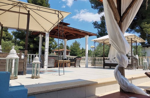 Halkidiki Villa | Luxury suite with private pool 2 bedrooms 2 bathrooms kitchen 4