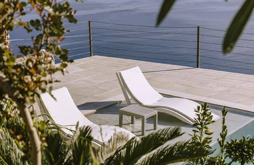 Agios Vasileios House | Luxury "Villa Spyros" with sea view