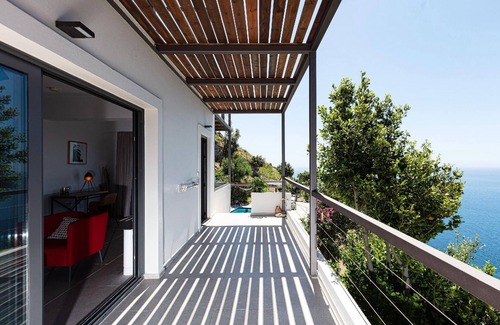 Agios Vasileios House | Luxury "Villa Spyros" with sea view