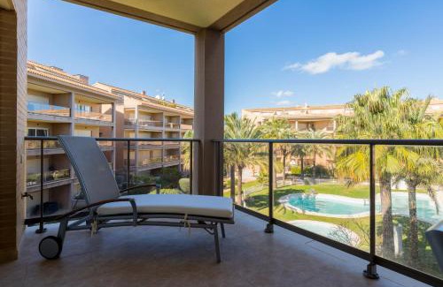 Platja de l'Arenal Apartment | Mármara - Piscina, Balcón y Vistas en Jávea