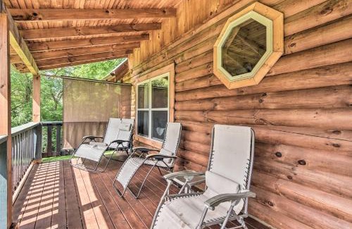 Maggie Valley House | Maggie Valley Family Cabin with Porch and Fire Pit!