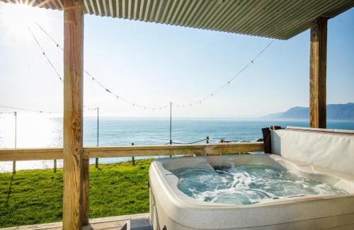Shelter Cove Apartment | Magnificent Oceanview by OceanviewHotTubs Oceanfront! Shelter Cove, CA Tesla EV station