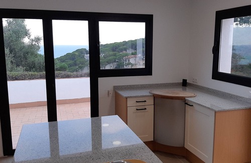 Sant Pol De Mar Villa | Magnificent villa with swimming pool and stunning beach views on Barcelona Coast