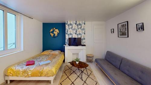 Anatole France Danton Apartment | Magnifique studio Franklin