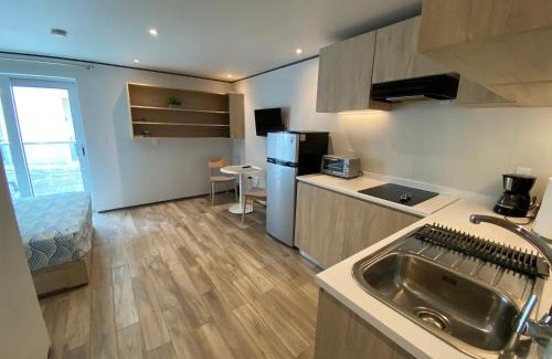 Maho Apartment | Maho Escape- with Pool and Gym, Lagoon view, walk to dinning, Maho Beach and Mullet Bay