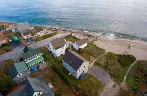 Camp Ellis House | Maine Beach Home is a coastal oasis with the constant sound of waves!