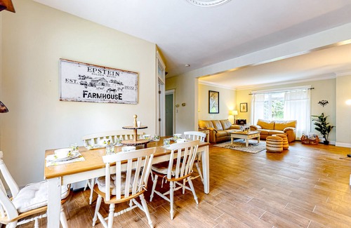 Holden House | Maine Country Getaway | Creekside house in Holden with deck & great location