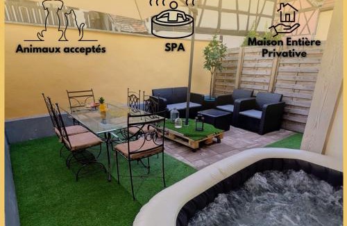 Obermorschwihr House | Maison typique 3 chambres entre vignes et montagnes - SPA - Route des vins proche Eguisheim