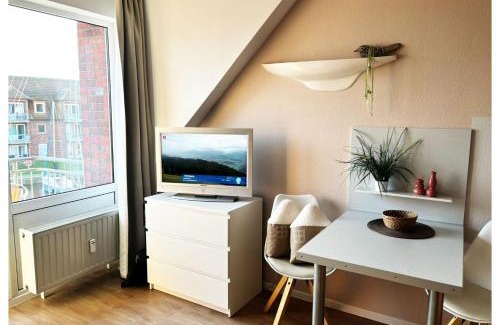 Ueckermuende Apartment | Maritimes Apartm im Yachthafen der Lagunenstadt Ueckermünde