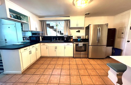 Folly Beach Cottage | Marshfront Suite downstairs @ the Sea Pear Cottage — views + steps to the beach!