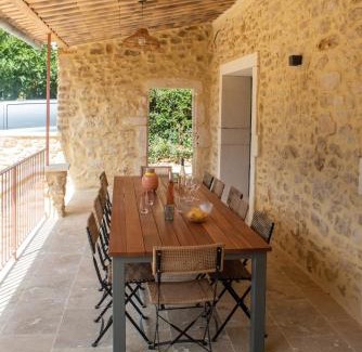 Saint-Andre-d'Olerargues House | Mas Blanquet piscine intérieure