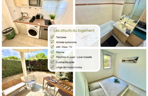 Saint-Simon Apartment | " Mas St Simon " Entrée autonome - 4 pers - Wifi