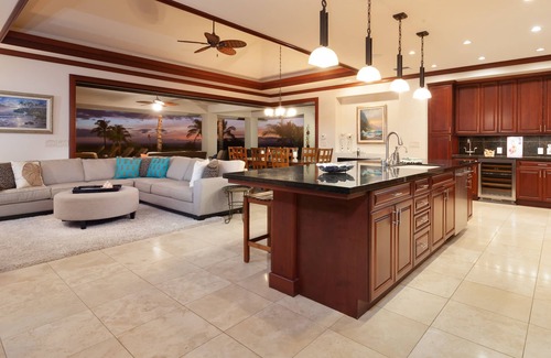 Kamuela Villa | Mauna Kea Resort Villa, Ocean Views With Pool & Spa In Backyard